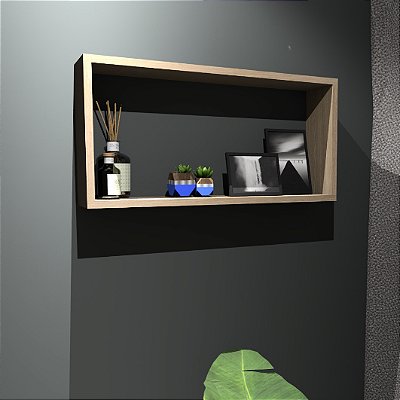 Nicho decorativo MDF - Sala Quarto Escritório Banheiro Cozinha