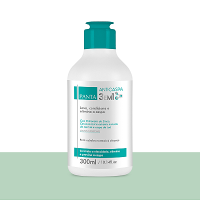 Shampoo Anticaspa 3 em 1 300ml