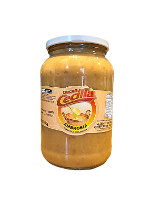 Ambrosia ao Leite Doces Cecília