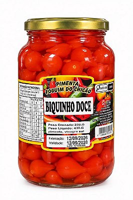 Pimenta Biquinho no Vinagre