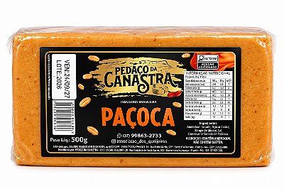 Paçoca em Barra Pedaço da Canastra