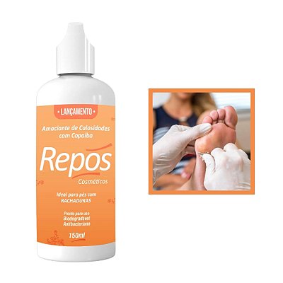Amaciante de Calosidades Cutículas Repós com Copaíba 150ml Calo Manicure