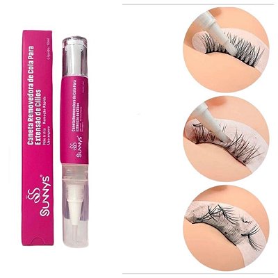Caneta Removedora de Cola Sunnys 10ml para Extensão de Cílios