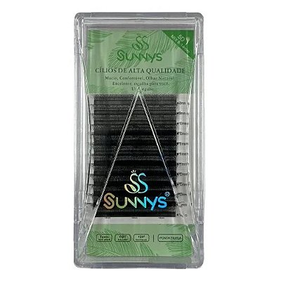 Cílios Fio a Fio W 5D Volume Egípcio Sunnys 0.07D Mix 8-14mm para Extensão E Alongamento De Cílios