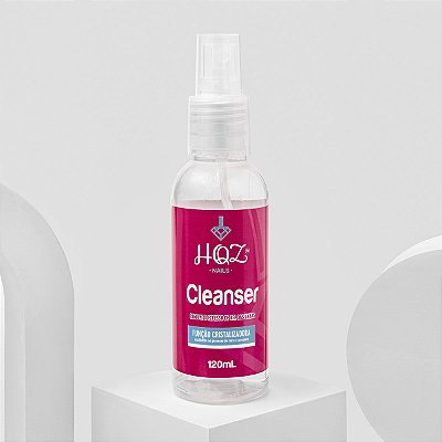 Cleanser HQZ Nails 120ml para Limpeza e remoção do excesso de Gel