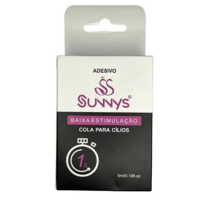 Cola para Alongamento De Cílios 5ml Sunnys 1,0s
