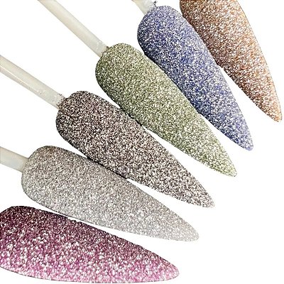 Glitter Reflexivo Para Unhas Glitter Refletivo Acucar