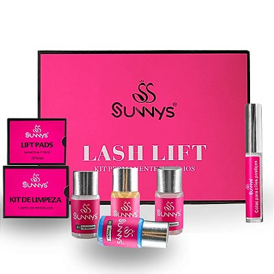 Kit Permanente de Cílios Lash Lift Sunnys Original