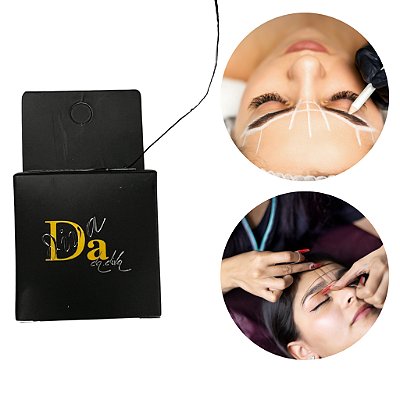 Linha Pigmentada De Marcação Da Diva Sobrancelhas Preta