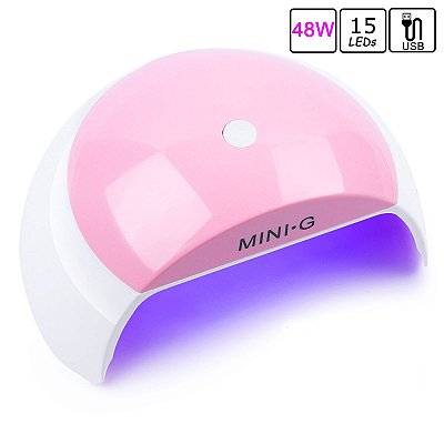 Cabine Mini G - LED/UV 48W Bivolt - Estufa Portátil Bivolt USB