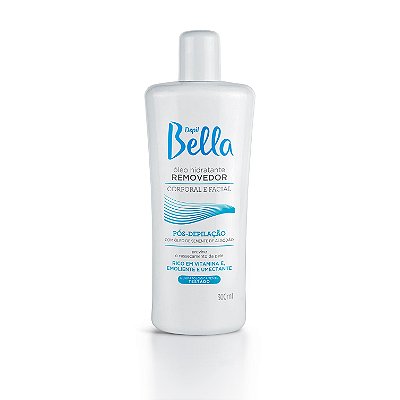 Óleo Hidratação Removedor Pós Depilação Algodão Depil Bella 300ml