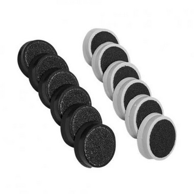 Kit 6 Lixas de Pedicuro Grossa para Polimento de pés