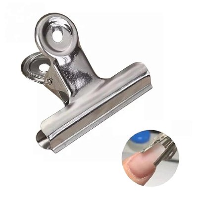 Presilha Curvatura C Unhas Alongamento Acrigel Porcelana