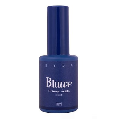 Primer Desidratador Ácido 10ml Bluwe Step 1 para Unhas Acrigel