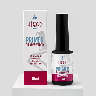 Primer PH Adesivador HQZ Nails 10ml Unhas Acrigel Fixadora