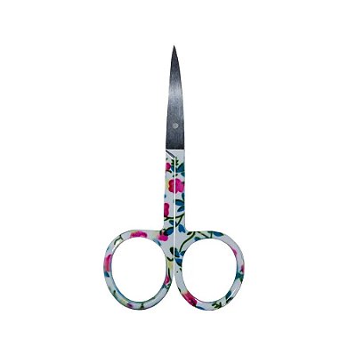 Tesoura Flor para Corte De Cílios e Alongamentos de Sobrancelhas