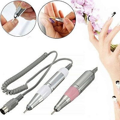 Caneta Elétrica para Motor Lixadeira Porquinho 30.000 RPM 12V Nail Drill Master