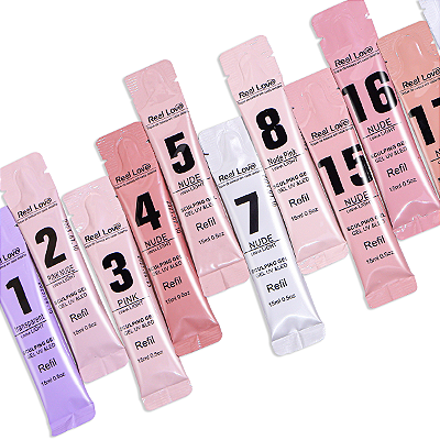 Refil Gel de Modelagem para Unhas Sculpting Gel Linha Light 15ml - Real Love