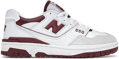 NEW BALANCE 550 SEA SALT BURGUNDY