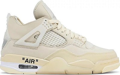 AIR JORDAN 4 SAIL OFF-WHITE