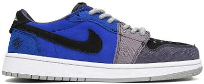 AIR JORDAN 1 LOW OG ZION WILLIAMSON "VOODOO" OG BLUE