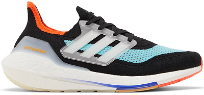 ADIDAS ULTRABOOST 21 BLACK AQUA