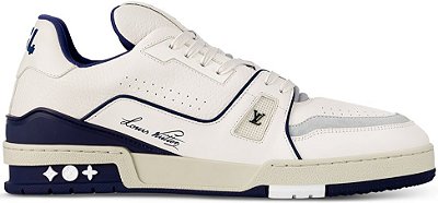 LOUIS VUITTON LV TRAINER WHITE MARINE #54
