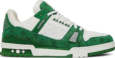 LOUIS VUITTON LV TRAINER GREEN MONOGRAM