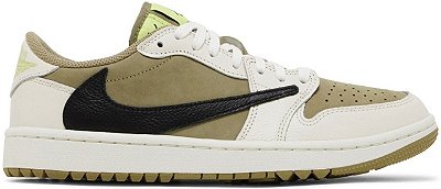 TRAVIS SCOTT X AIR JORDAN 1 LOW GOLF NEUTRAL OLIVE