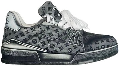 LOUIS VUITTON LV TRAINER DARK GREY MONOGRAM