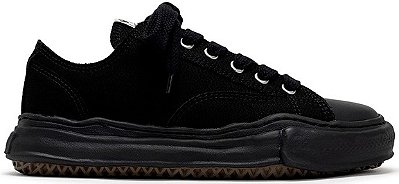 TÊNIS MAISON MIHARA YASUHIRO "PETERSON" OG SOLE CANVAS LOW-TOP BLACK