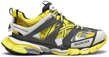 BALENCIAGA TRACK LED SNEAKER YELLOW BLACK WHITE
