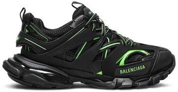 BALENCIAGA TRACK LED SNEAKER BLACK GREEN