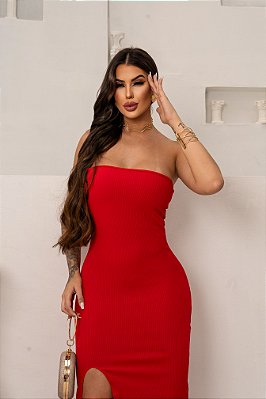 VESTIDO LIZ VERMELHO