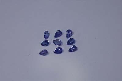 Tanzanita Natural de 0.67 a 0.95 Pontos, Lapidação Gota