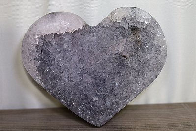 Coração de Ametista clara 2kg Lar 20cm