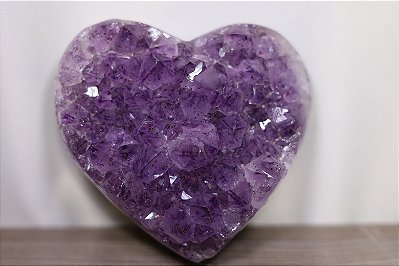 Coração de Ametista 1kg Lar 12cm