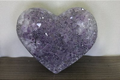 Coração Ametista 640gr Lar 10cm
