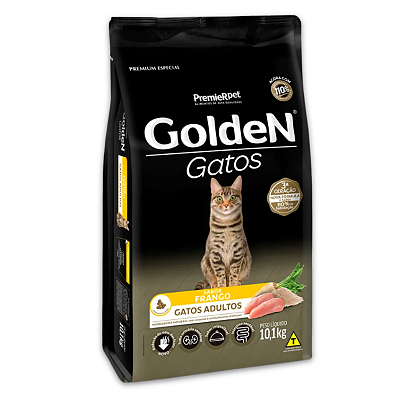 GOLDEN GATOS ADULTOS - FRANGO