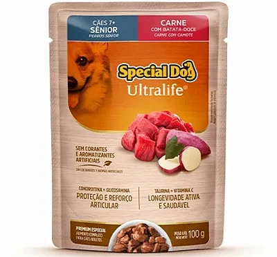 SPECIAL DOG SACHE ULTRALIFE SENIOR - CARNE 100 G