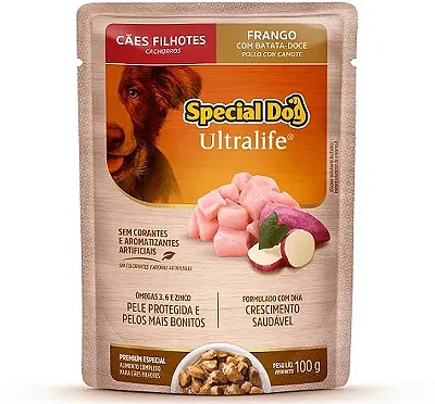 SPECIAL DOG SACHE ULTRALIFE FILHOTES - FRANGO 100 G