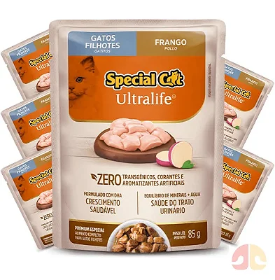 SPECIAL CAT SACHE FILHOTES - FRANGO 85 G
