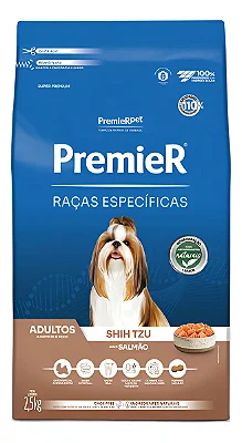 PREMIER RACAS ESPECIFICAS - SHIH TZU ADULTO - SALMÃO