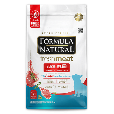 FÓRMULA NATURAL FRESH MEAT SENSI MINI E PEQUENO PORTE