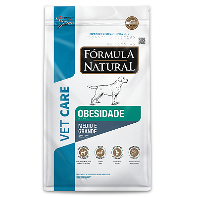 FÓRMULA NATURAL VET OBESIDADE CÃES