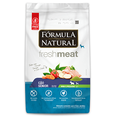 FÓRMULA NATURAL FRESH MEAT SENIOR MINI E PEQUENO PORTE