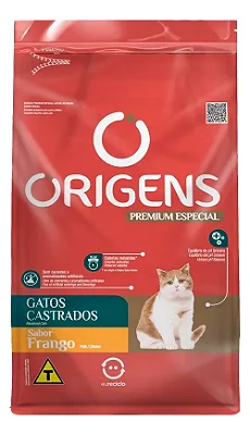 ORIGENS GATOS CASTRADOS FRANGO