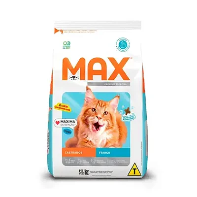 MAX CAT CASTRADO FRANGO
