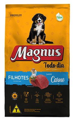 MAGNUS TODO DIA FILHOTES CARNE