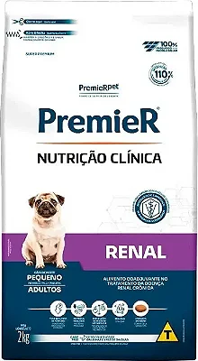 PREMIER NUTRIÇÃO CLÍNICA CÃES RENAL PEQUENO PORTE
